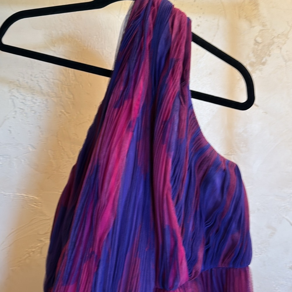 Hutch tulle 1 shoulder maxi dress 16W - Picture 2 of 3